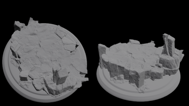 Rock Cliff Base